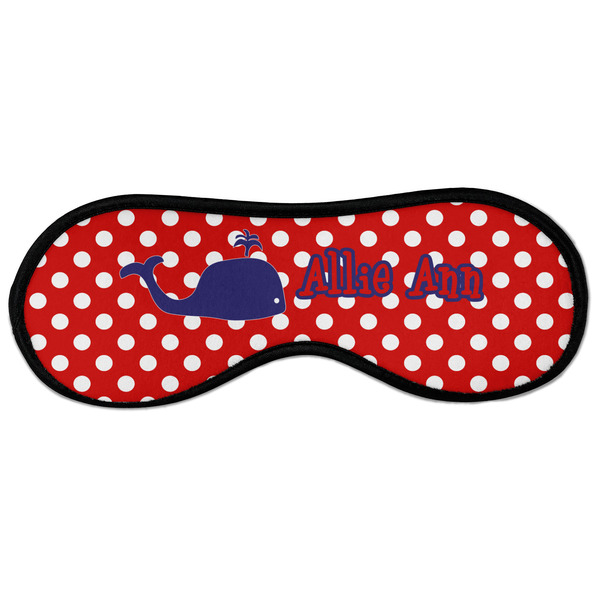 Custom Whale Sleeping Eye Masks - Large (Personalized)