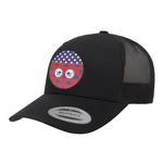 Whale Trucker Hat - Black (Personalized)