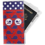 Whale Travel Document Holder