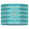 Hanukkah 16" Drum Lampshade - FRONT (Fabric)