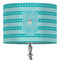 Hanukkah 16" Drum Lampshade - ON STAND (Fabric)