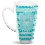 Hanukkah 16 Oz Latte Mug (Personalized)