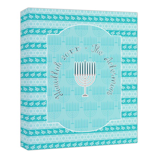 Custom Hanukkah Canvas Print - 20x24 (Personalized)