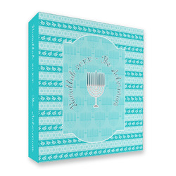 Hanukkah 3 Ring Binder - Full Wrap - 2" (Personalized)