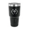 Hanukkah 30 oz Stainless Steel Ringneck Tumblers - Black - FRONT