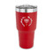 Hanukkah 30 oz Stainless Steel Ringneck Tumblers - Red - FRONT