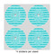 Hanukkah 4" Multipurpose Round Labels - Sheet