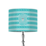 Hanukkah 8" Drum Lamp Shade - Fabric (Personalized)