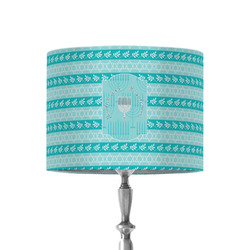 Hanukkah 8" Drum Lamp Shade - Fabric (Personalized)