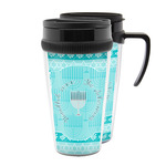 Hanukkah Acrylic Travel Mug (Personalized)