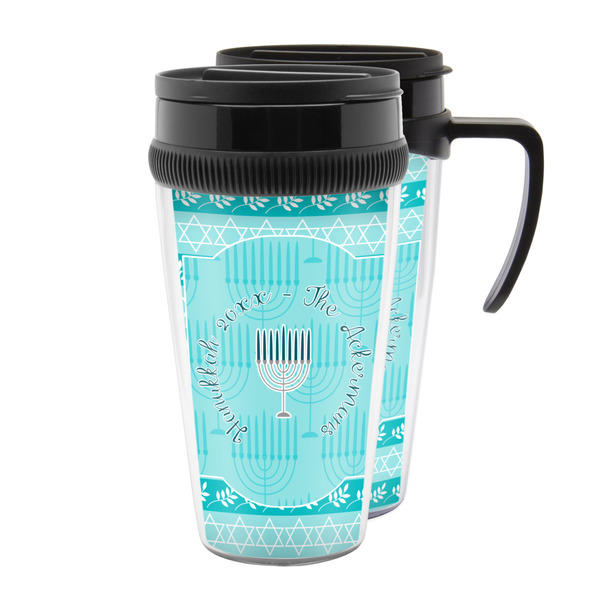 Custom Hanukkah Acrylic Travel Mug (Personalized)