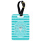 Hanukkah Aluminum Luggage Tag (Personalized)