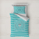 Hanukkah Duvet Cover Set - Twin XL (Personalized)