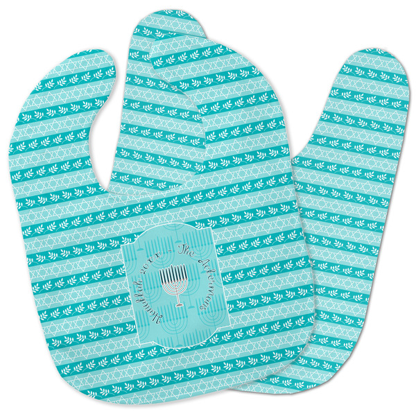 Custom Hanukkah Baby Bib w/ Name or Text