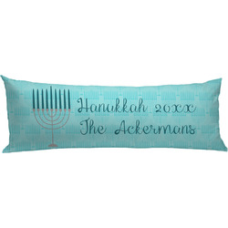 Hanukkah Body Pillow Case (Personalized)