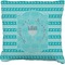 Hanukkah Burlap Pillow 22"