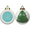 Hanukkah Ceramic Christmas Ornament - X-Mas Tree (APPROVAL)