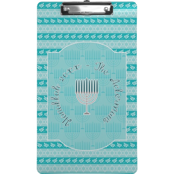 Custom Hanukkah Clipboard (Legal Size) (Personalized)