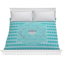 Hanukkah Comforter - King (Personalized)