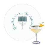 Hanukkah Printed Drink Topper - 3.25" (Personalized)