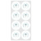 Hanukkah Drink Topper - Medium - Set of 12