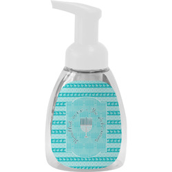 Hanukkah Foam Soap Bottle - White (Personalized)