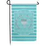 Hanukkah Small Garden Flag - Double Sided w/ Name or Text