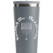 Hanukkah Grey RTIC Everyday Tumbler - 28 oz. - Close Up