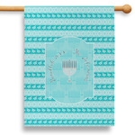 Hanukkah 28" House Flag - Double Sided (Personalized)