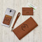 Hanukkah Leather Phone Wallet, Ladies Wallet & Business Card Case