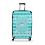 Hanukkah Suitcase - 28" Large - Checked w/ Name or Text