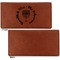 Hanukkah Leather Checkbook Holder Front and Back Single Sided - Apvl