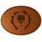 Hanukkah Leatherette Patches - Oval