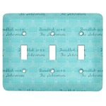 Hanukkah Light Switch Cover (3 Toggle Plate) (Personalized)