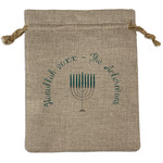 Hanukkah Burlap Gift Bag (Personalized)