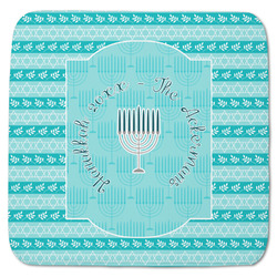 Hanukkah Memory Foam Bath Mat - 48"x48" (Personalized)