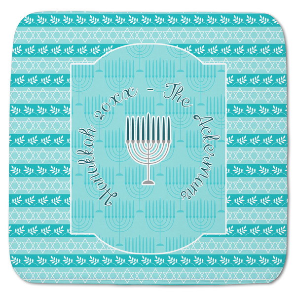 Custom Hanukkah Memory Foam Bath Mat - 48"x48" (Personalized)