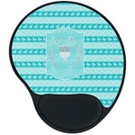 Hanukkah Mouse Pad with Wrist Support