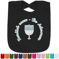 Hanukkah Cotton Baby Bib (Personalized)