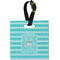 Hanukkah Personalized Square Luggage Tag