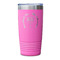 Hanukkah Pink Polar Camel Tumbler - 20oz - Single Sided - Approval