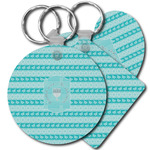 Hanukkah Plastic Keychain (Personalized)