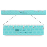 Hanukkah Plastic Ruler - 12" (Personalized)