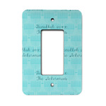 Hanukkah Rocker Style Light Switch Cover (Personalized)