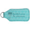 Hanukkah Sanitizer Holder Keychain - Large (Back)