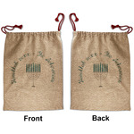 Hanukkah Santa Sack - Front & Back (Personalized)