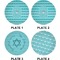 Hanukkah Set of Appetizer / Dessert Plates (Approval)