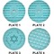 Hanukkah Set of Lunch / Dinner Plates (Approval)