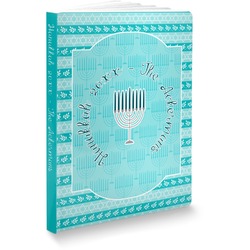 Hanukkah Softbound Notebook - 7.25" x 10" (Personalized)