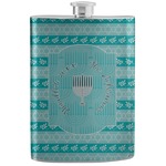 Hanukkah Stainless Steel Flask (Personalized)